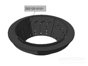 Zespół palnika pellet PFL15-25kW	