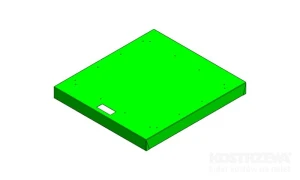 Pokrywa zbiornika CB 16kW - RAL6018