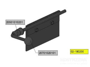 Klapa górno-dolnego spalania
