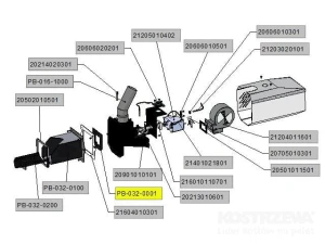  Tył rusztu PB 16-24kW - v02 - B