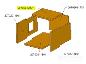 Góra komory ceramicznej TBL16 /17-0305