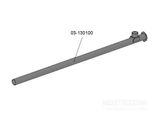 Zespół rury podajnika PB 50-150kW - V02
