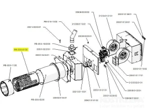 Zespół rusztu PB 300kW