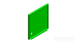 Izolacja boku lewego TX N 110 - RAL6018