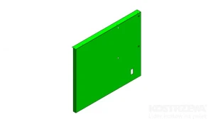 Izolacja boku lewego TX N 150 - RAL6018