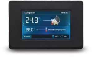 Bezprzewodowy panel pokojowy z funkcją termostatu – eSTER x80