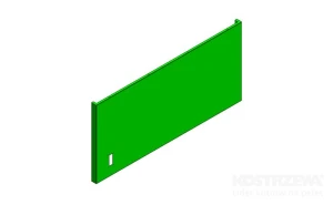 Izolacja boku prawego 1 TX N 500 - RAL6018