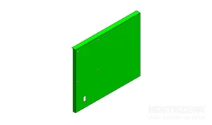 Izolacja boku prawego TX N 110 - RAL6018