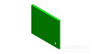 Izolacja boku lewego TX N 110 - RAL6018