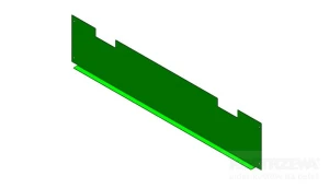 Izolacja tyłu 1 TX N 110 - RAL6018
