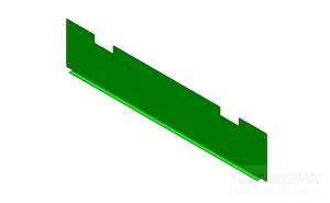 Izolacja tyłu 1 TX N 110 - RAL6018