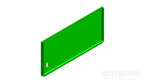 Izolacja tyłu 3 TX N 110 - RAL6018